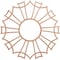 Ekena Millwork Augustus Wood Fretwork Pierced Ceiling Medallion, Cherry, 18"OD x 6 3/8"ID x 1/4"T CMWP18X18X0250AUCH - alternate 1